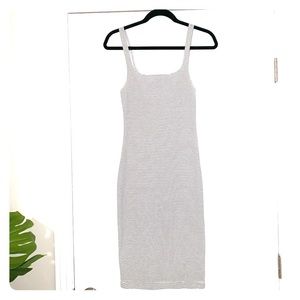 Zara striped bodycon dress